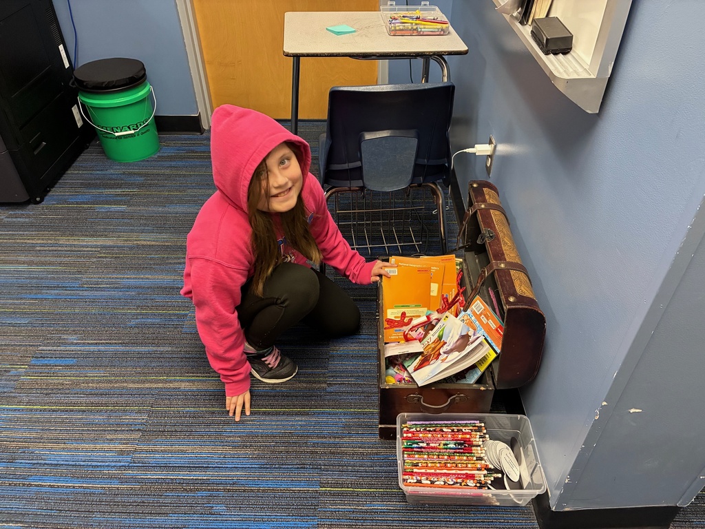 treasure chest  and student