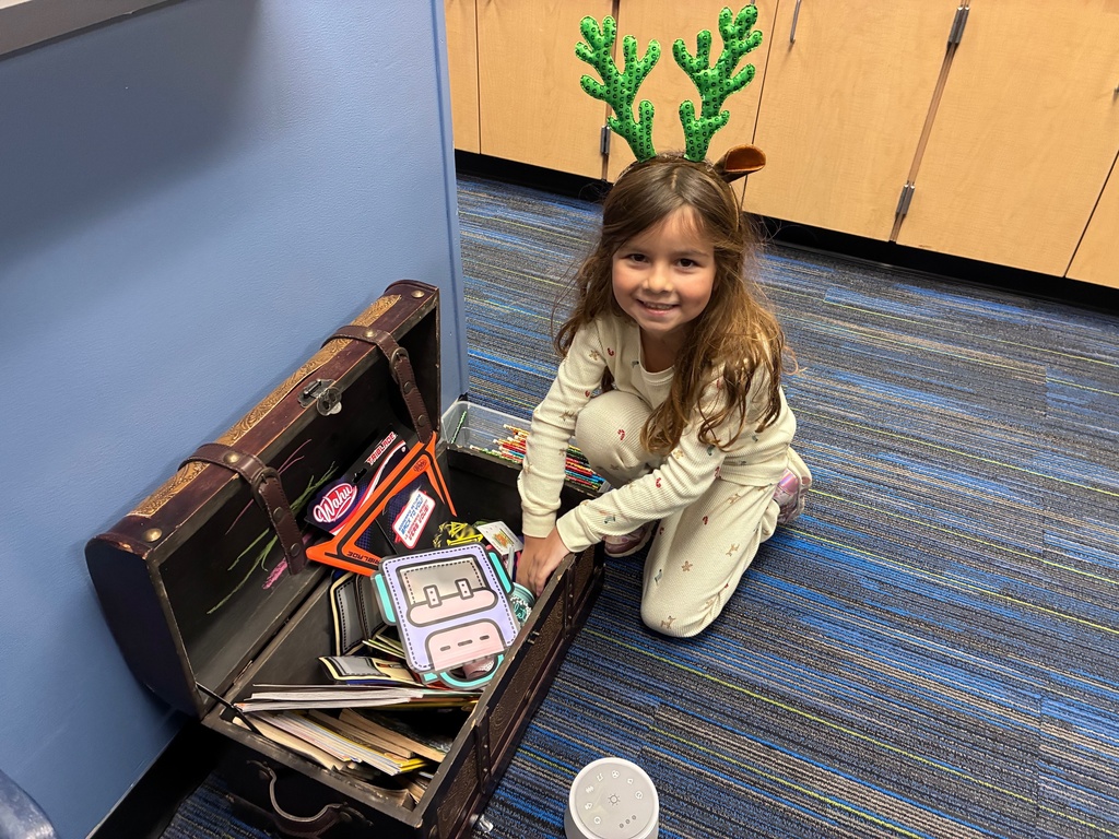 treasure chest  and student