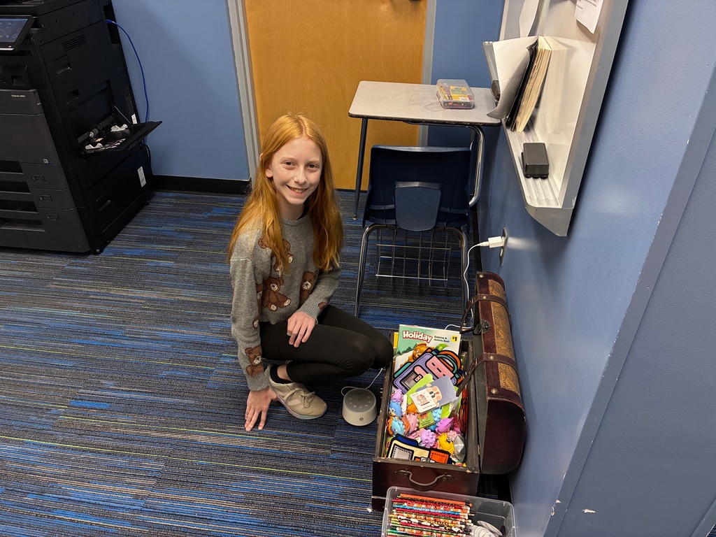 treasure chest  and student