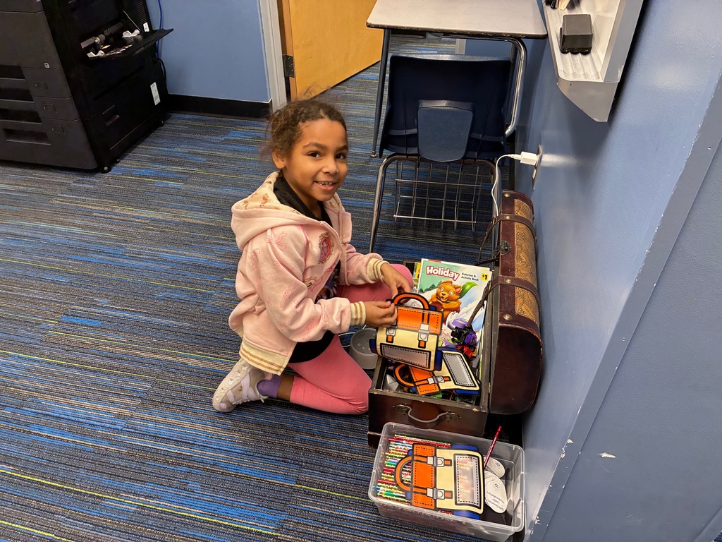 treasure chest  and student