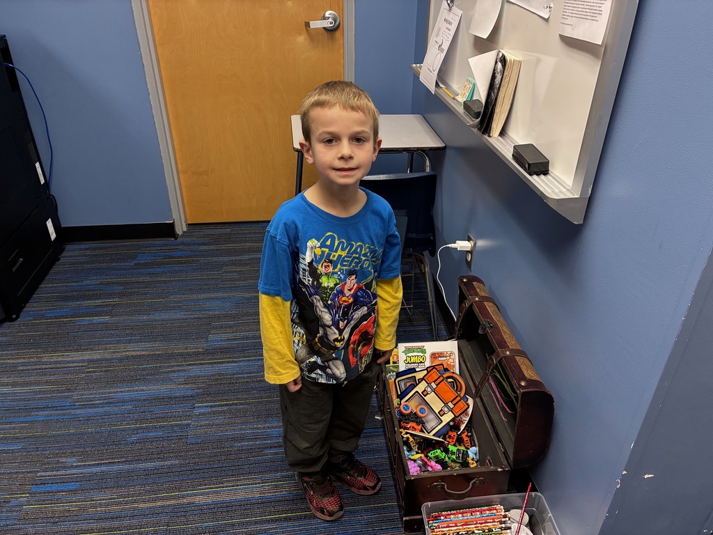 treasure chest  and student