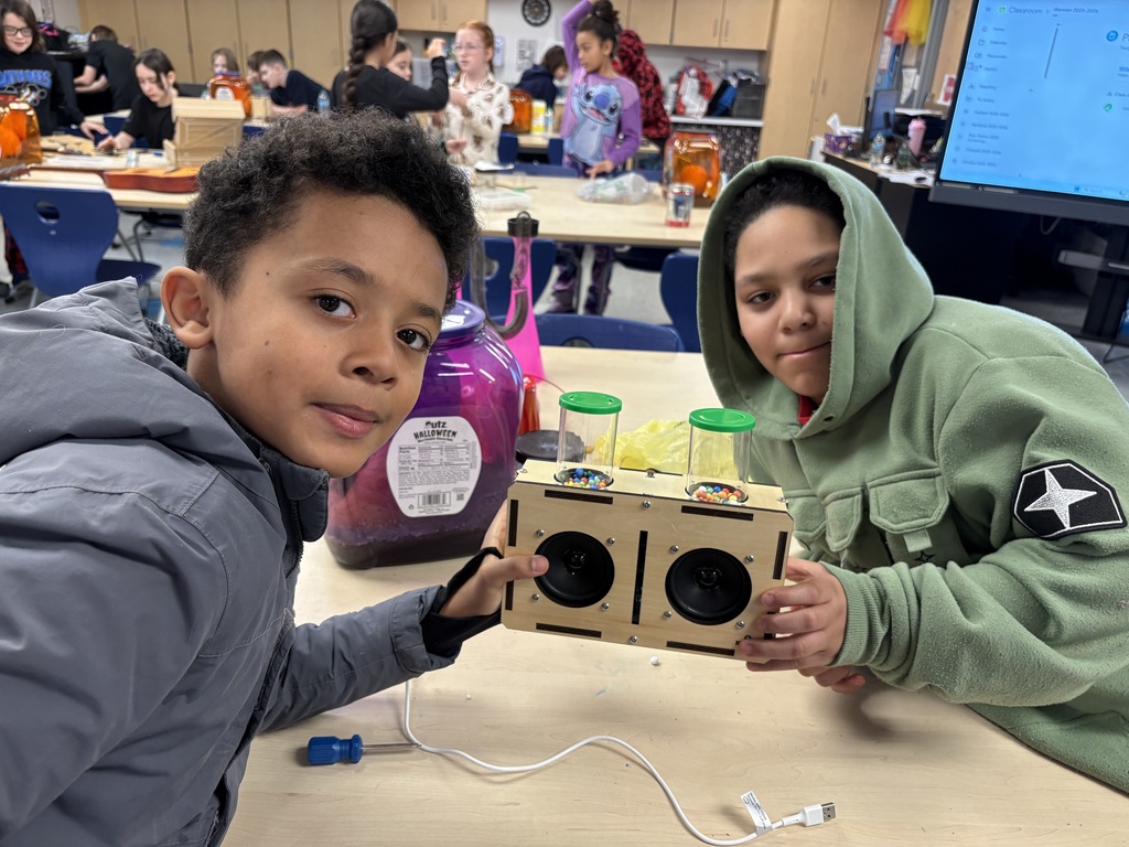 Boys with their sound machine