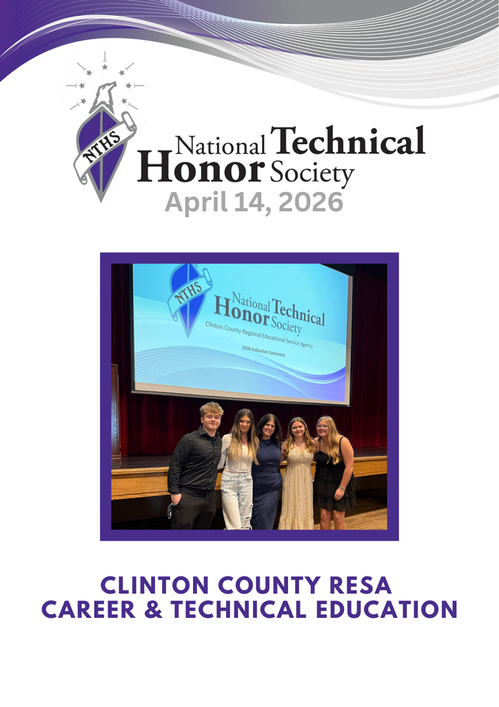 Four student NTHS inductees   photo taken at the NTHS induction ceremony on April 14