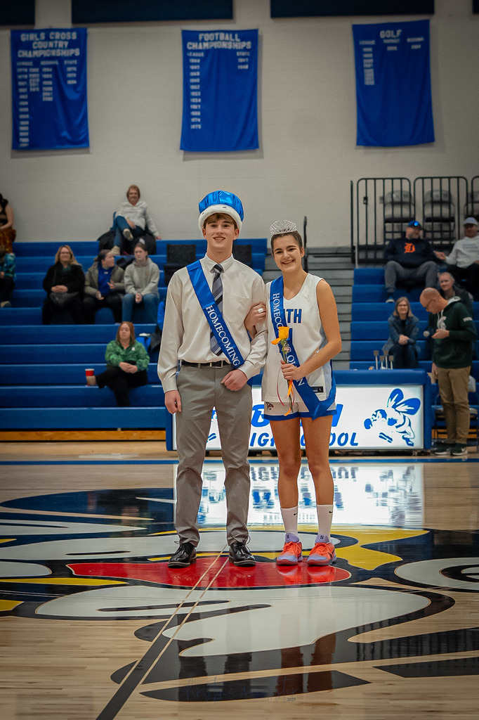 Winter Homecoming King and Queen