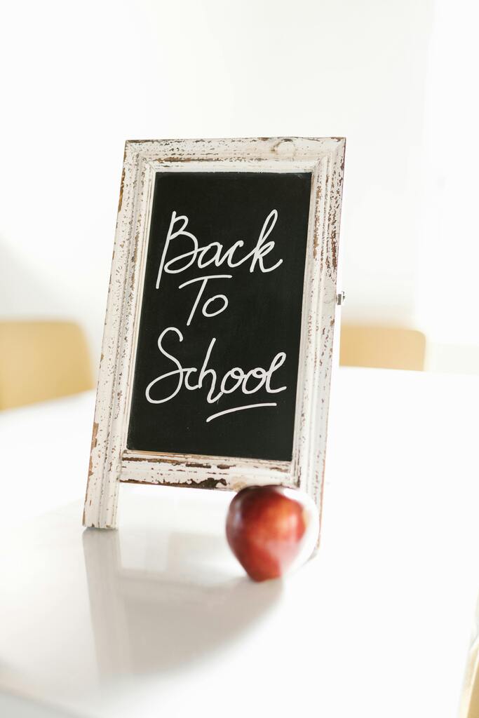 Back to School sign