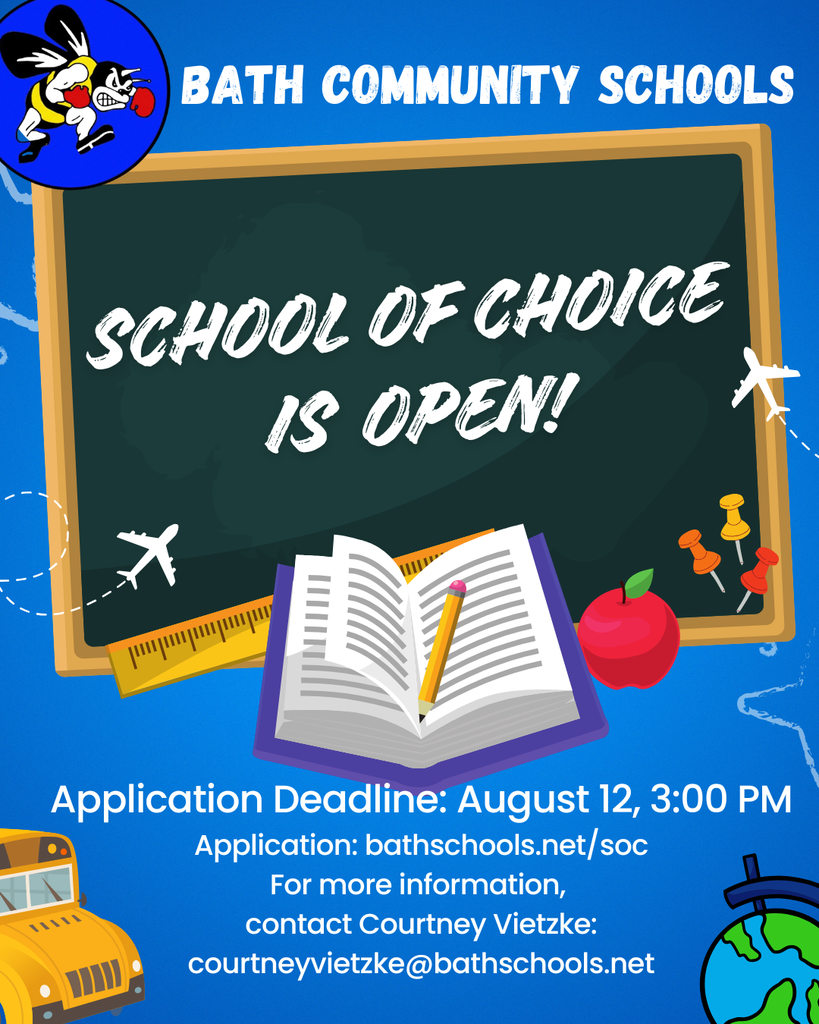 A flyer advertising school of choice
