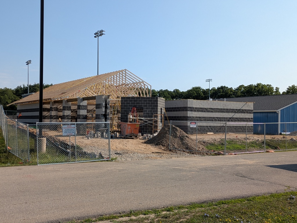 Concessions  buildng under construction
