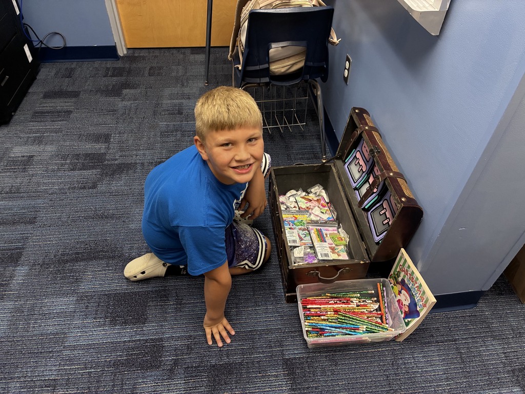 kids and treasure chest