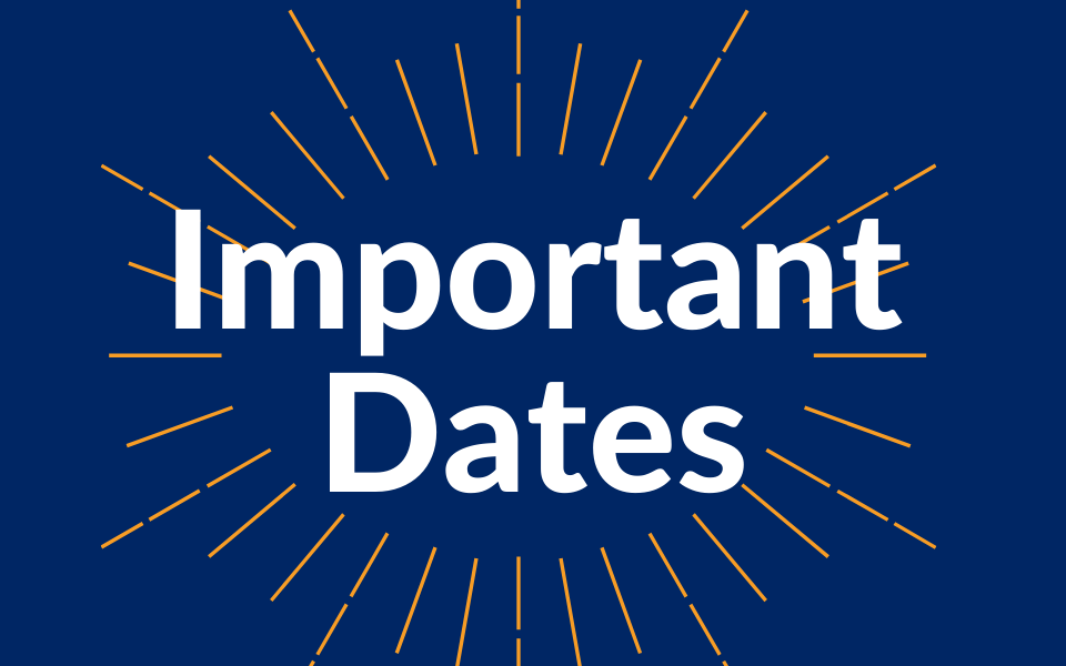 important dates