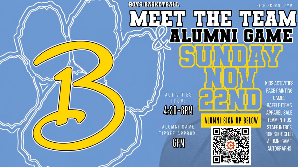 Boys Basketball Meet the Team/Alumni Game