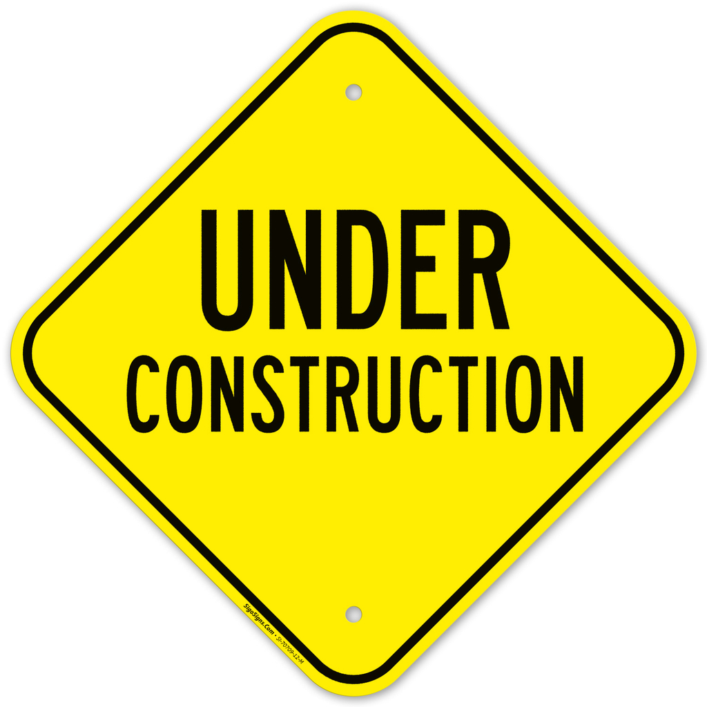 under construction