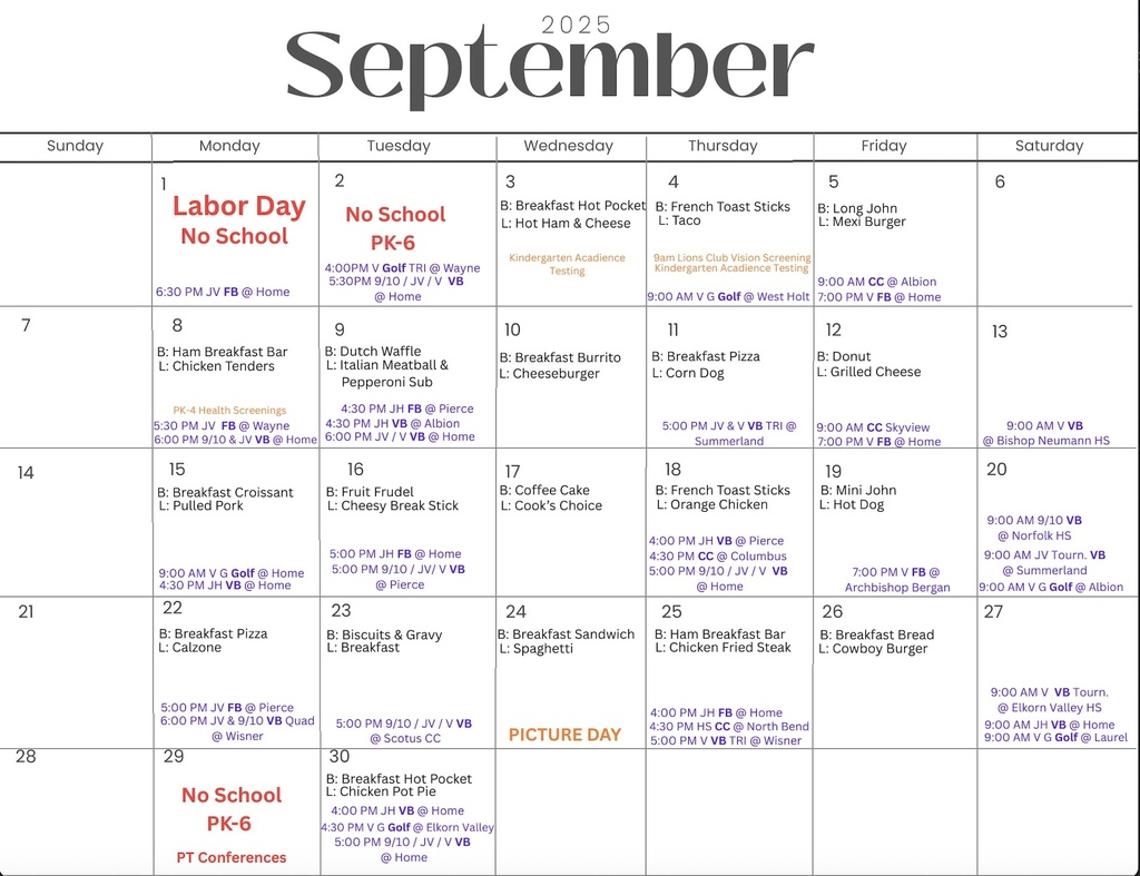 Calendar