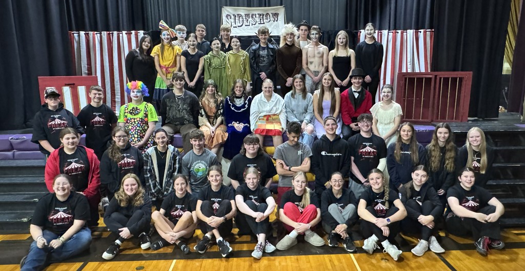 One Act Cast and Crew Team Picture