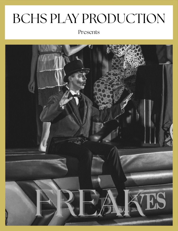 “FREAK” Playbill featuring Brody Maurer as Max