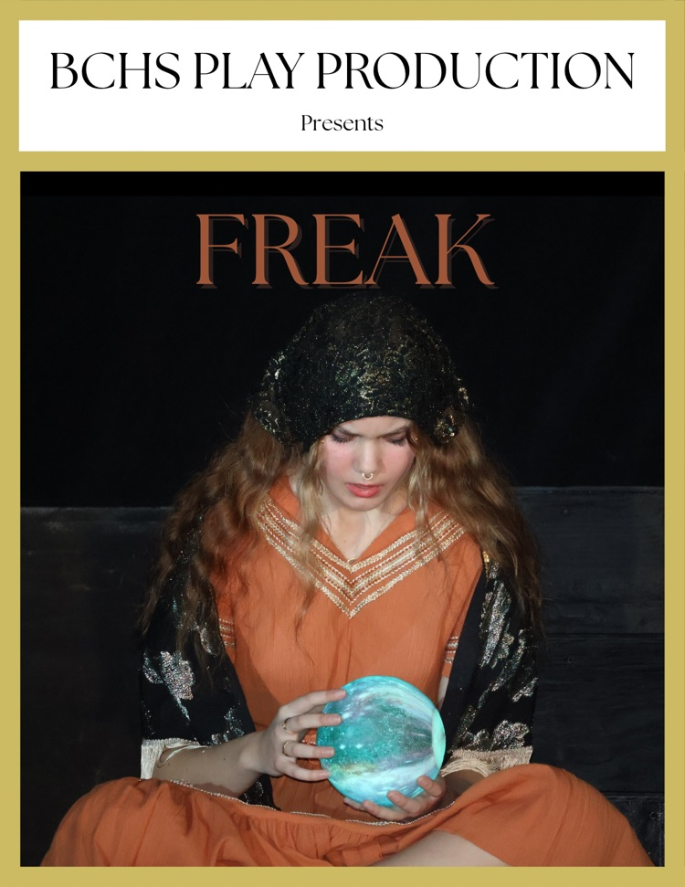 “FREAK” Playbill featuring Jacey Hassler as Esmeralda
