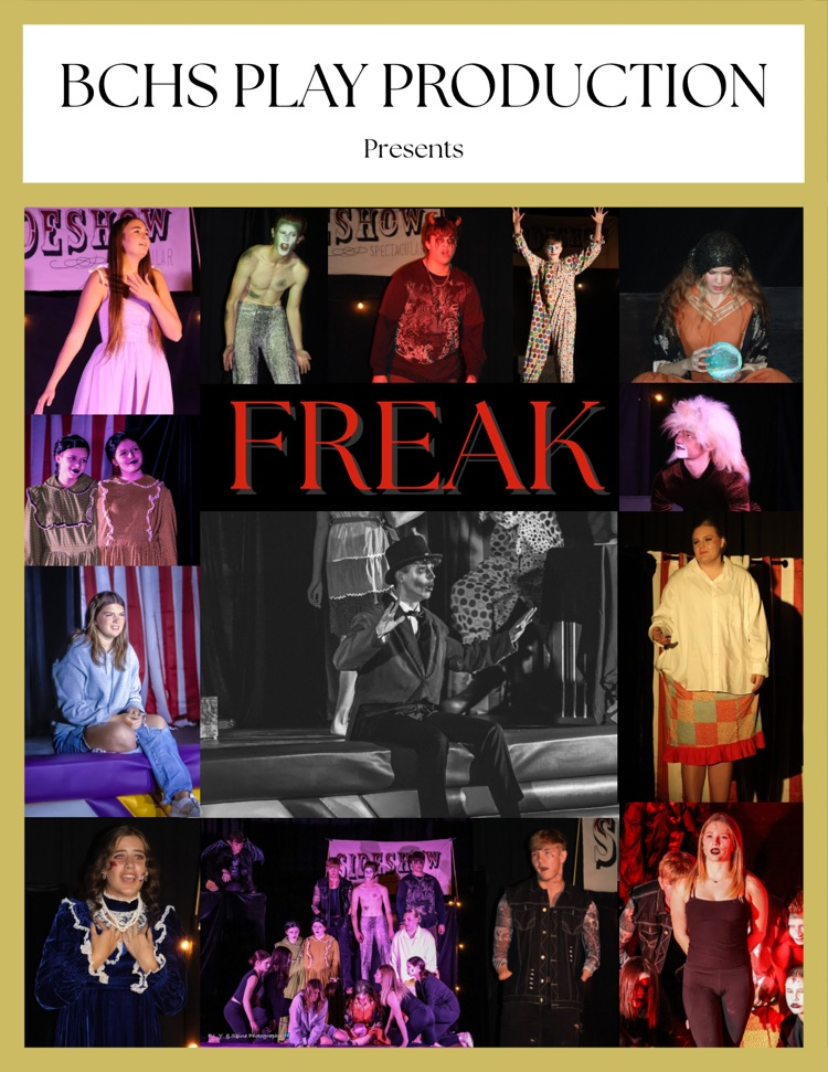 Playbill Cover for “Freak"
