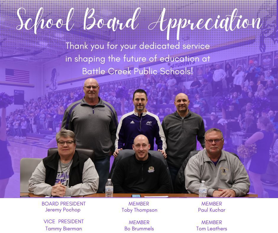 school board appreciation