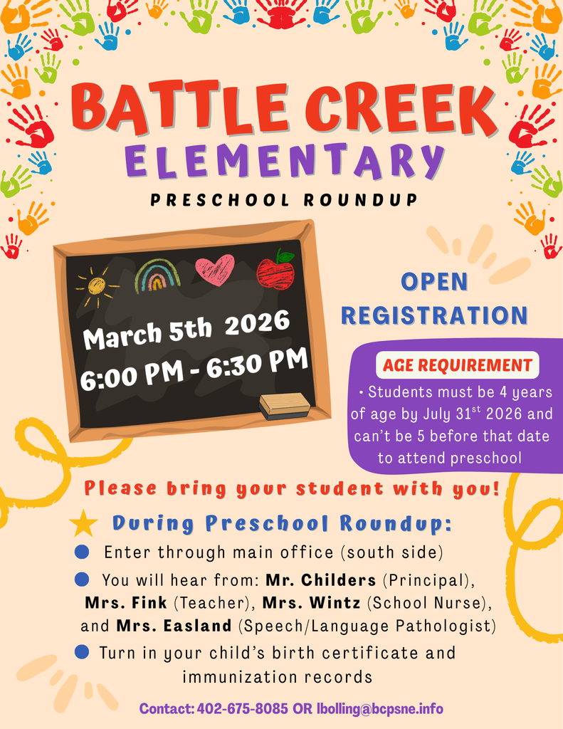Preschool Roundup Flyer