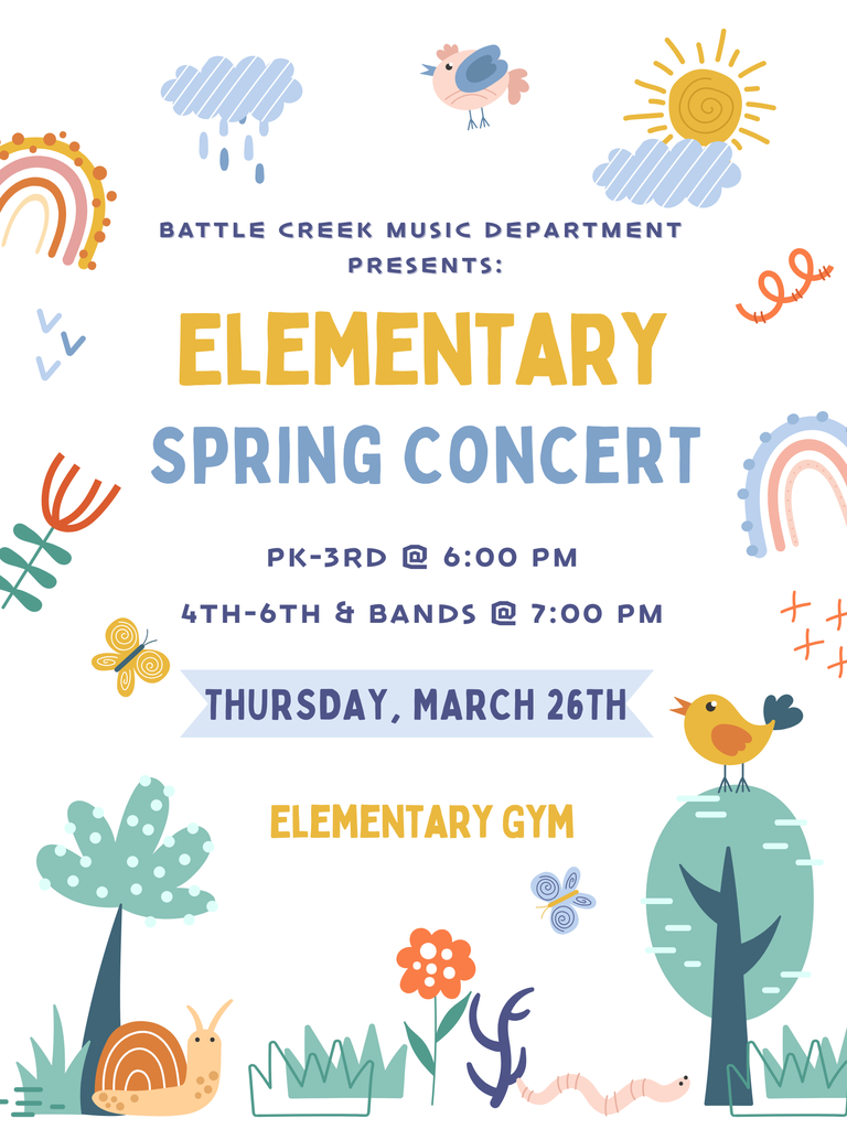 Spring Concert Elementary 2026