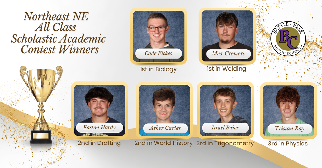 Academic Contest Winners