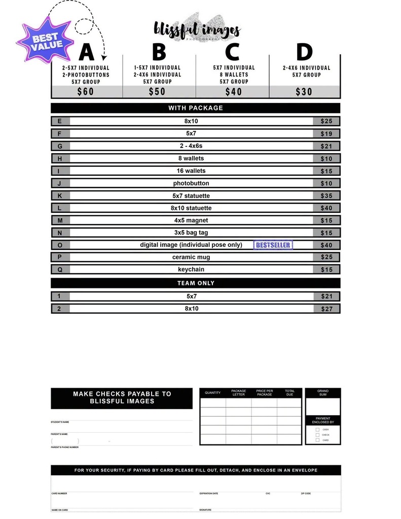 order sheet