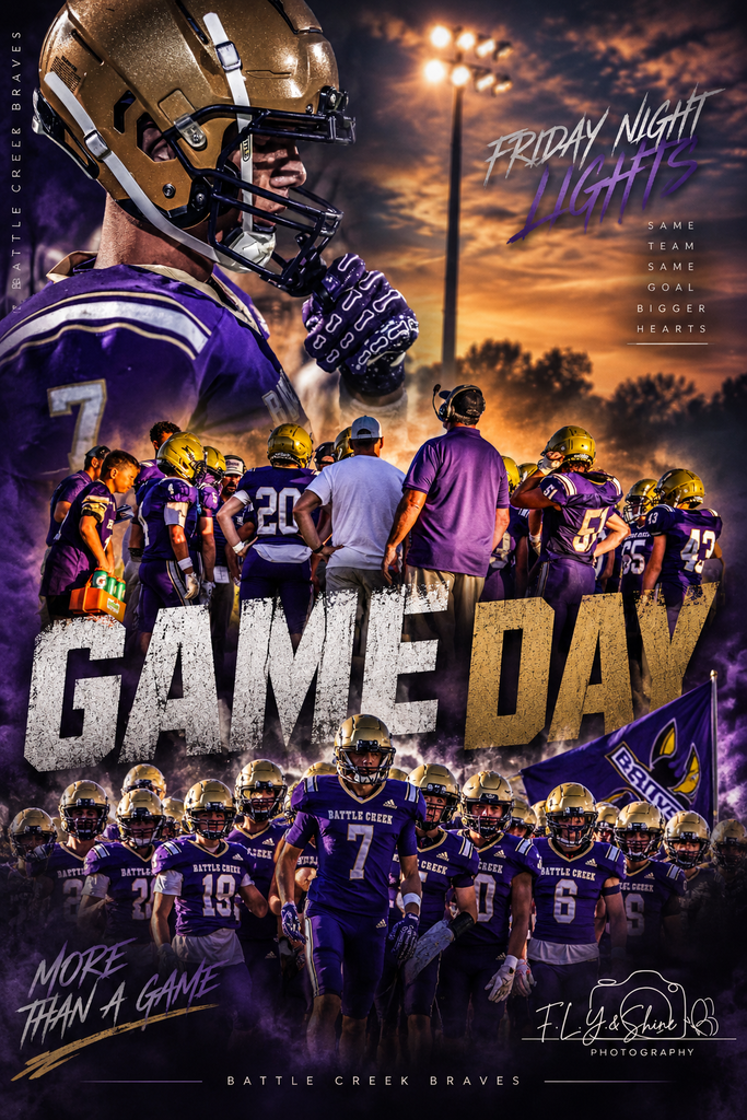game day graphic