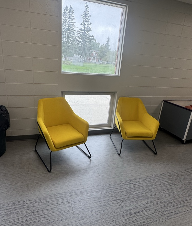 donated chairs!