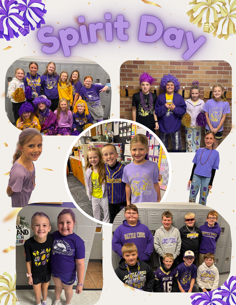 Homecoming Week at Battle Creek Elementary!