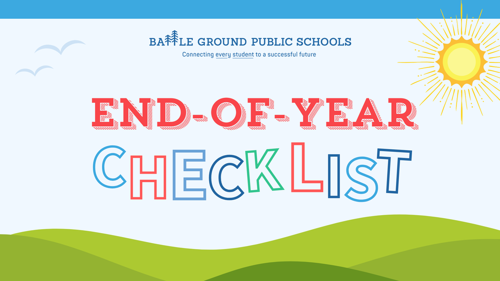 end of year checklist