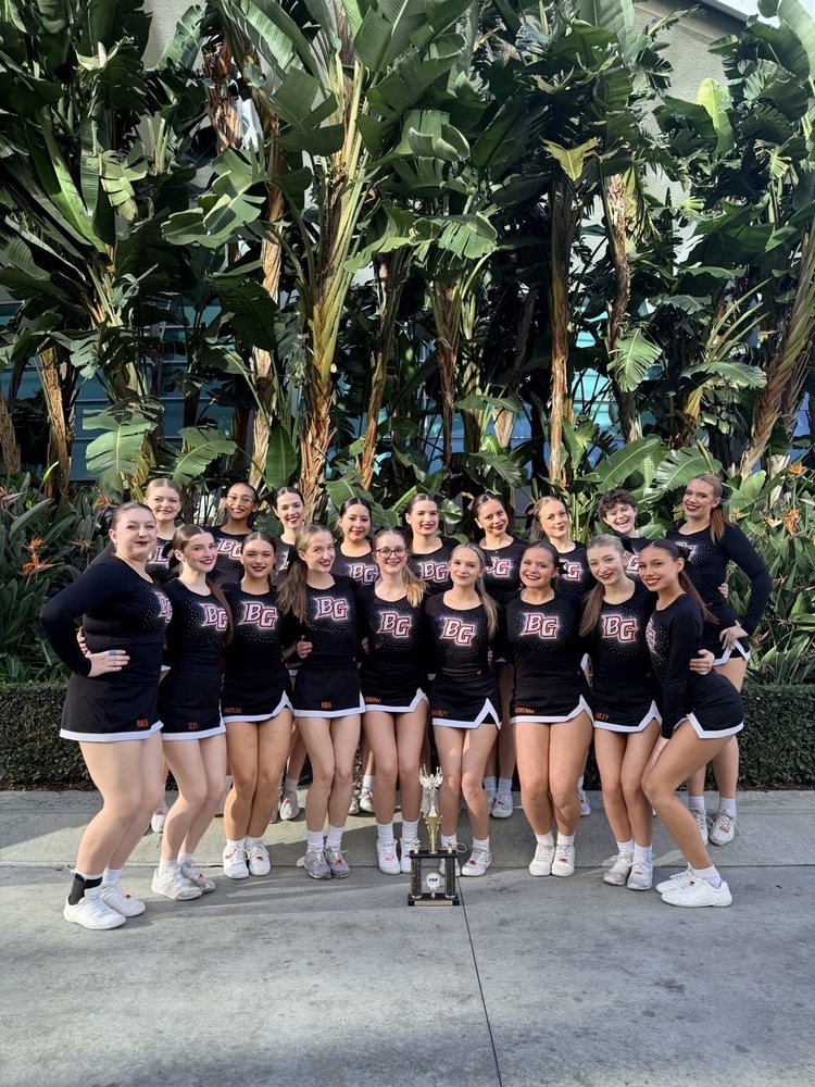 Battle Ground High School's cheer team