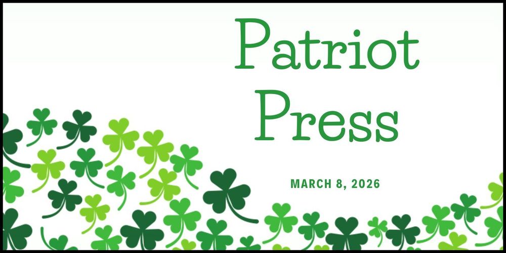 Patriot Press header 3/8/26