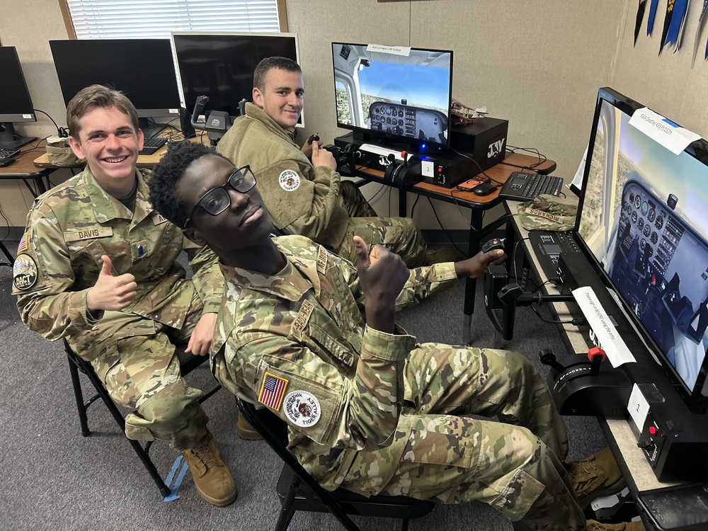 Three Battle Ground High School students selected for the Air Force Chief of Staff Flight Academy