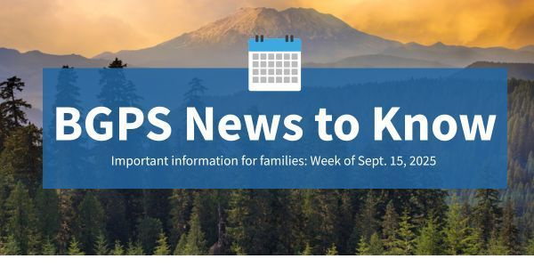 News to Know. Important information for families