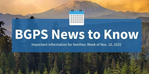 BGPS News to Know for the week of Nov. 10