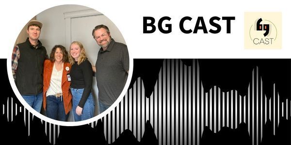 BG CAST; photo of four people who appear in the episode