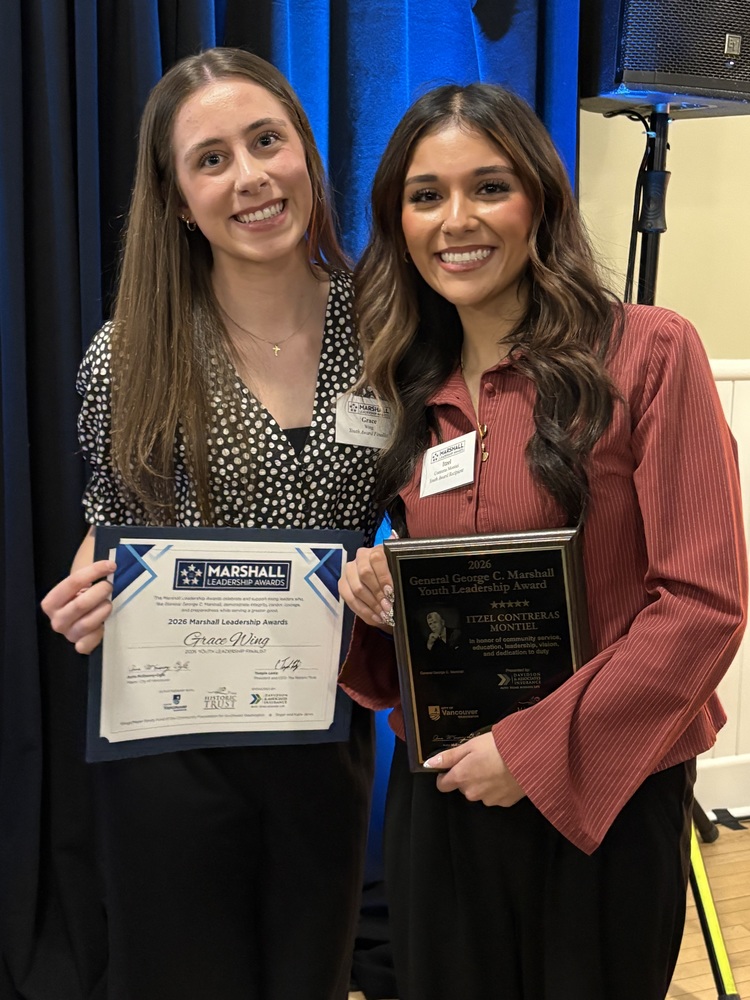 Grace Wing and Itzel Contreras Montiel!