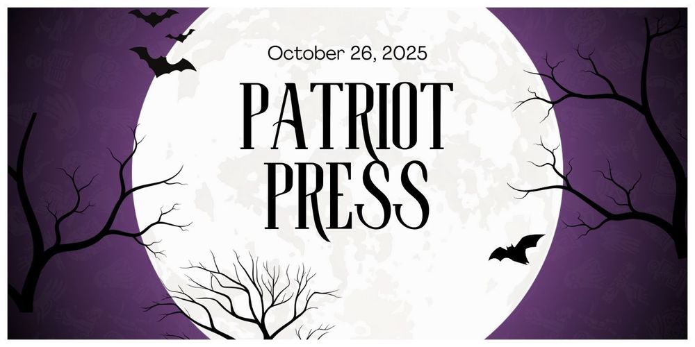 Patriot Press header 10/26/25