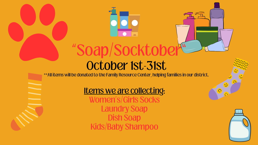 Soap/Socktober starts October 1st!