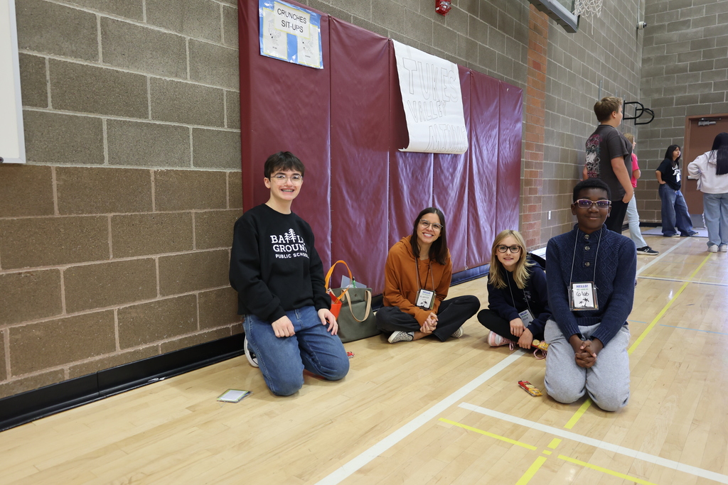 Student leaders from Tukes Valley Middle School. 