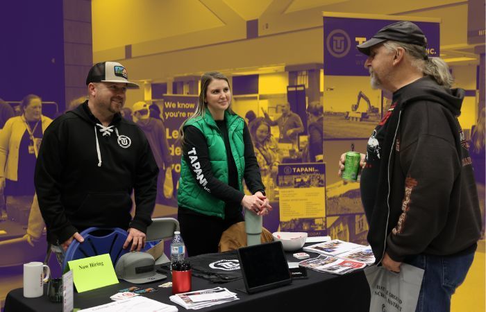 Attendees at the 2024 BGPS Industry Fair