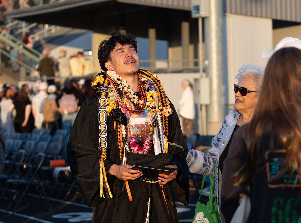 emotional photo of young grad