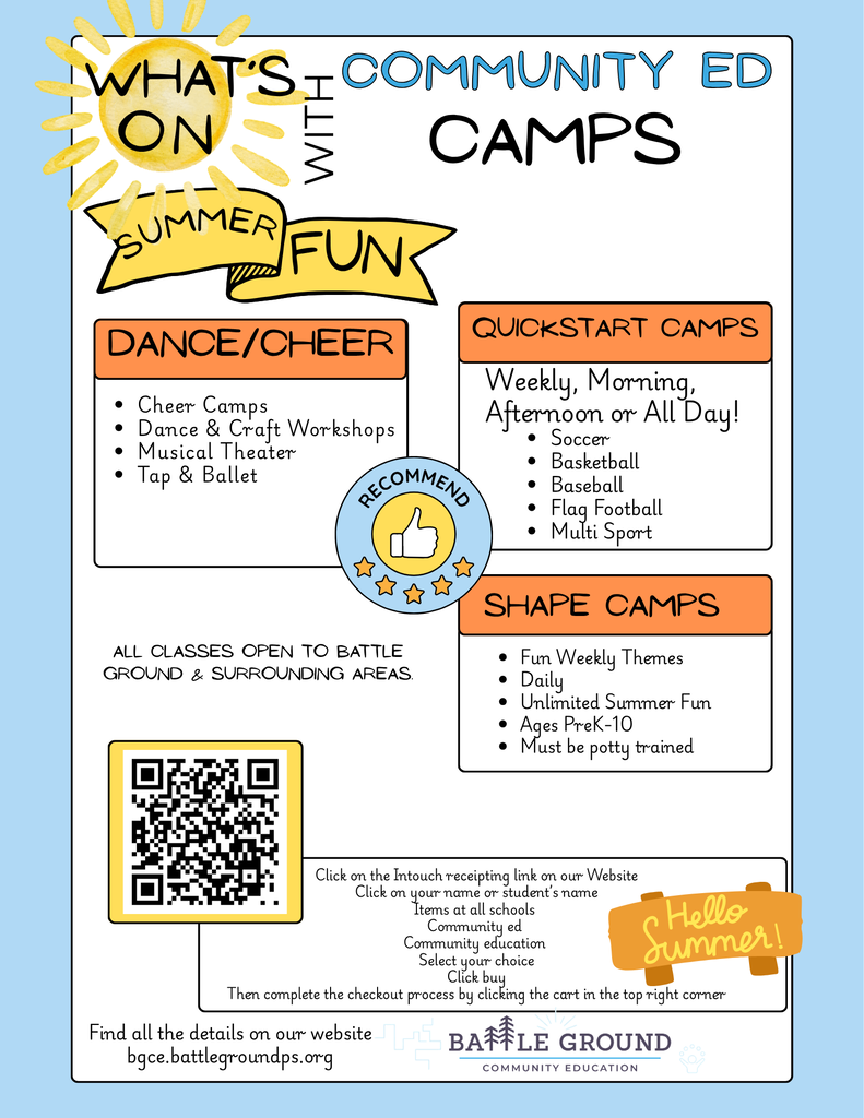 Summer Camps 2026