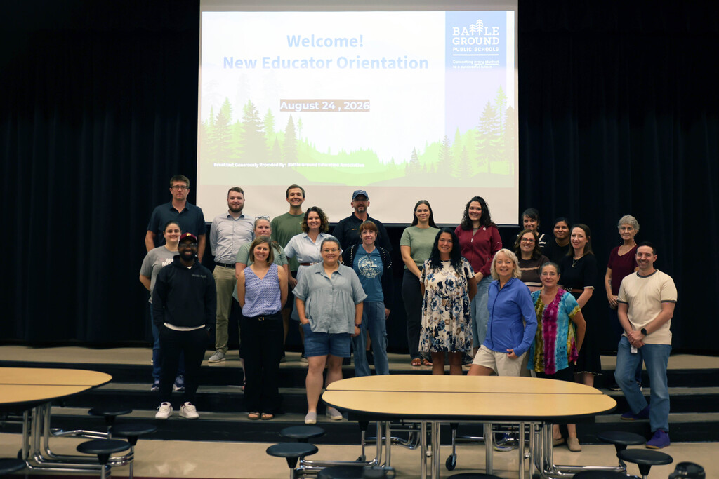 The district's new educators for the 2026-27 school year.