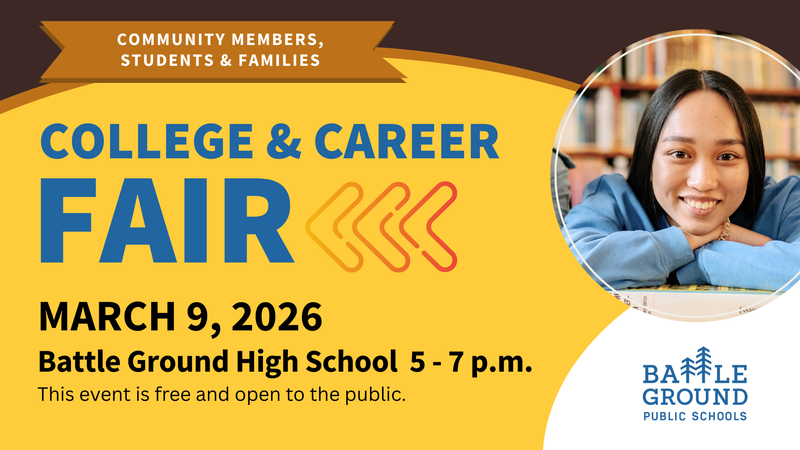 college and career fair graphic