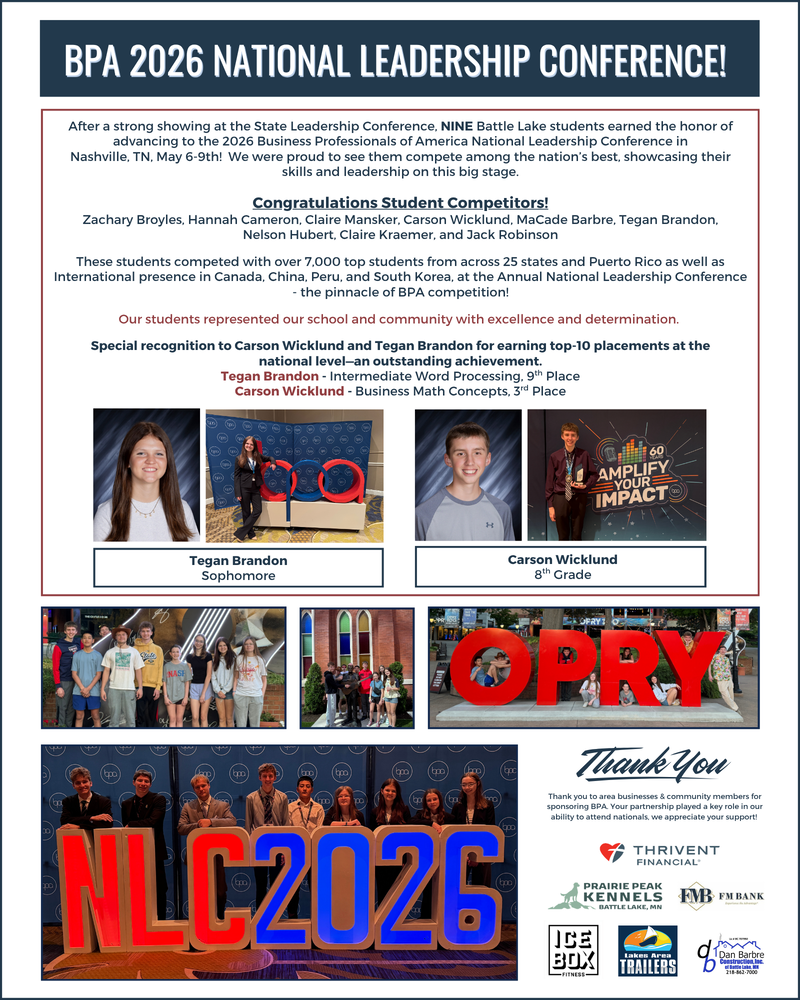 BPA 2026 NLC - Results