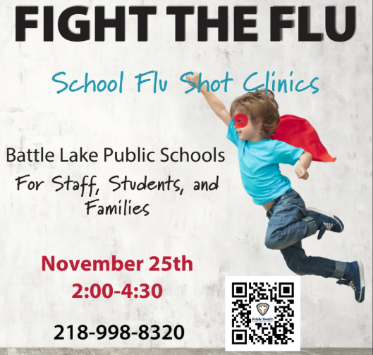 Flu Shot Clinic on Tuesday, November 25th