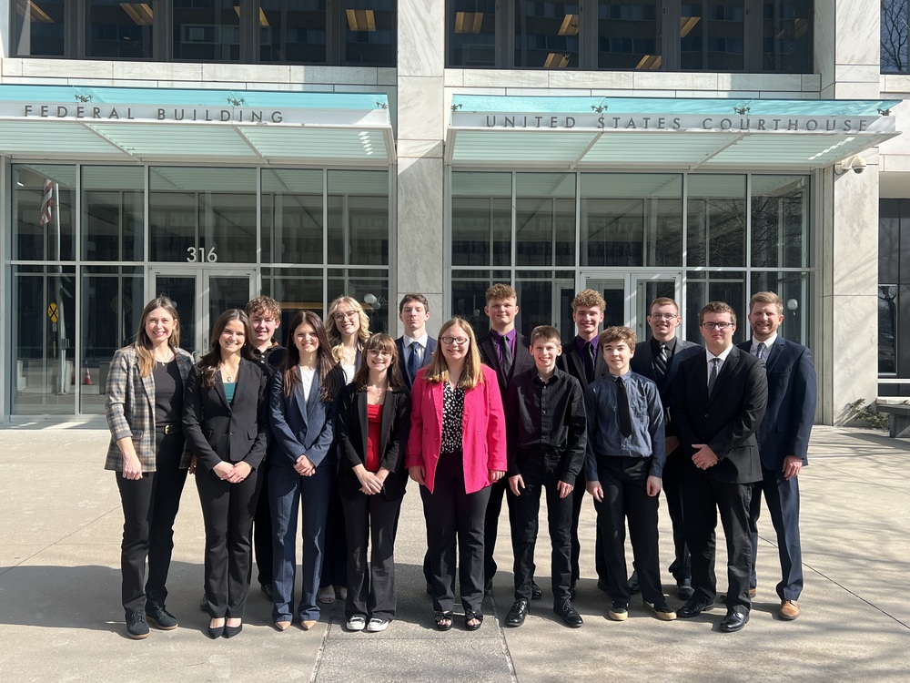 Mock Trial at the State Tournament