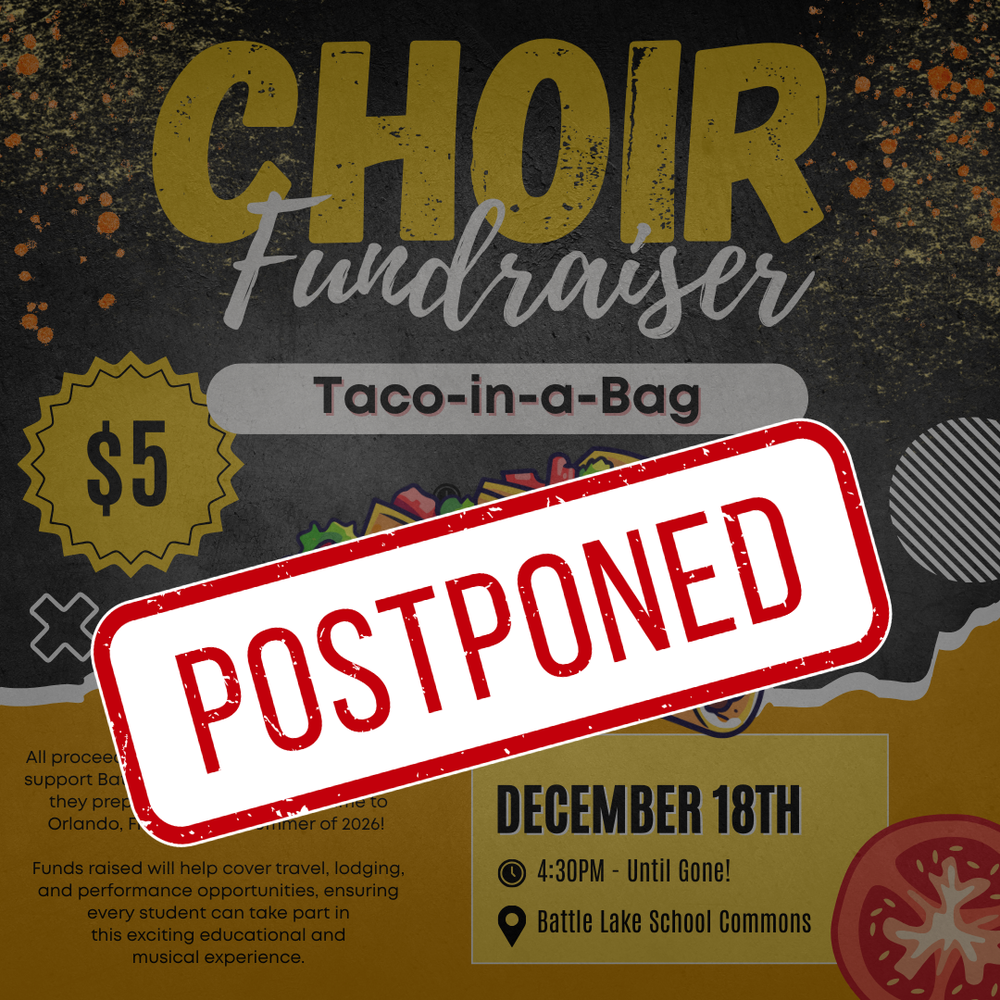 Postponed - Choir Fundraiser