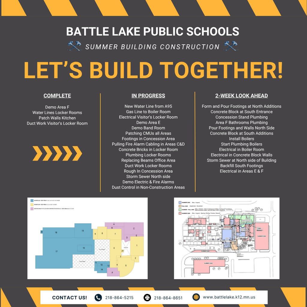 Construction Update 7/19/25