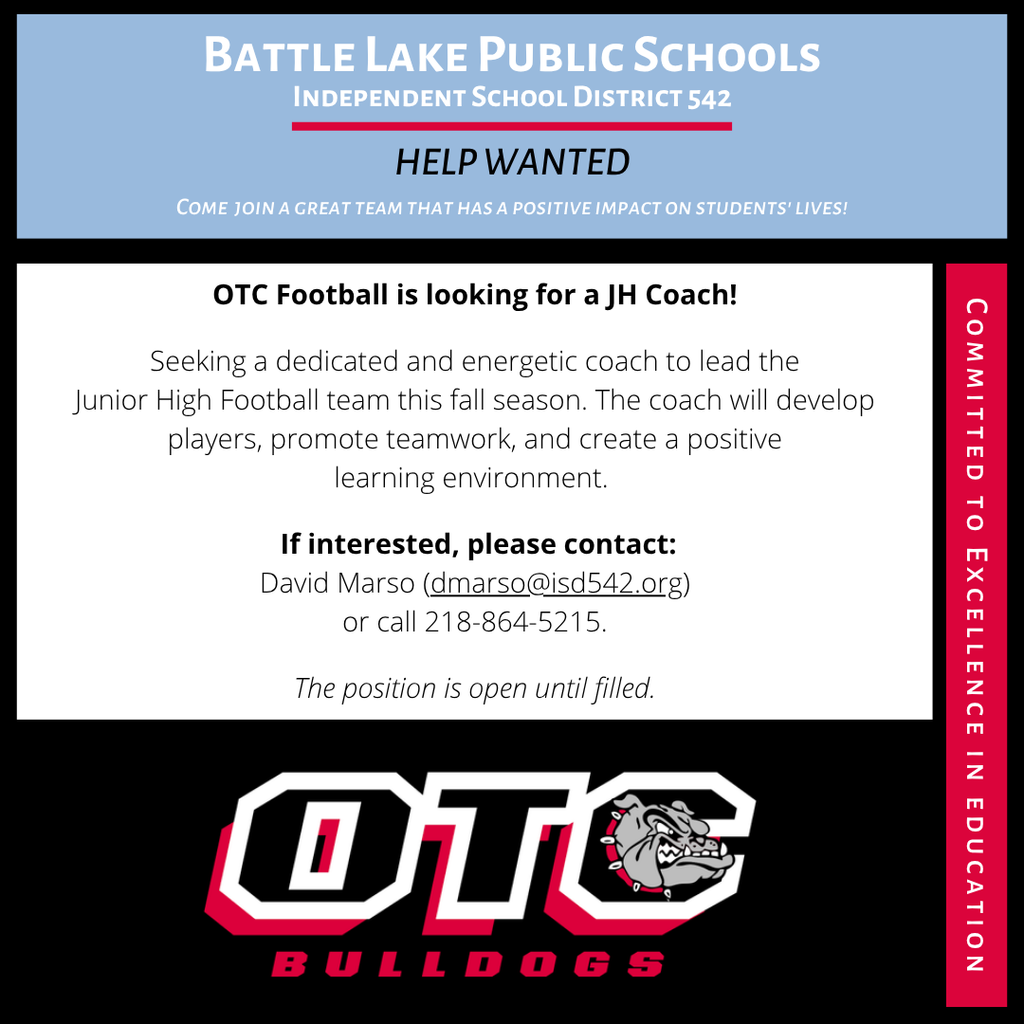 OTC JH Football Coach